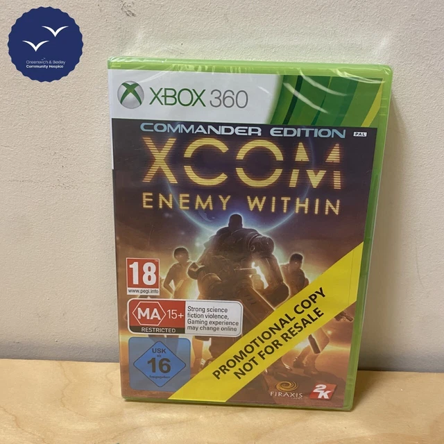 Xcom Enemy Within Commander Edition Xbox 360 Promotional Copy Brand New Sealed