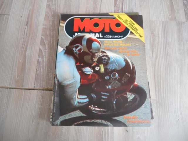 Revue Moto Journal 228 Juillet  1975