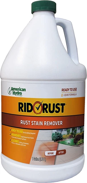 Liquid Rust Stain Remover, 1 Gallon