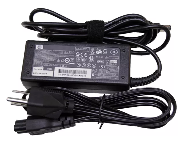 65W Genuine HP Laptop Charger Power Adapter Fo 756413-003 693711-001 ADP-65HB HC