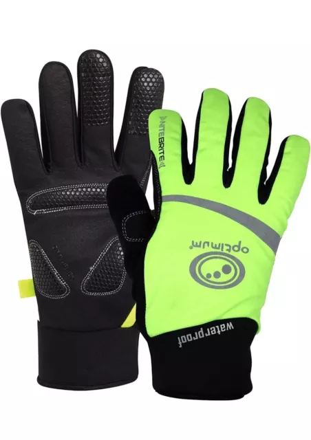 Optimum Nitebrite Jungen wasserdichte Wintersport BMX-Handschuhe - Größe SB, kleine Jungen
