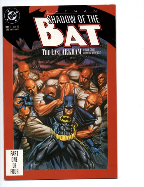 Batman Shadow of the Bat 1 NM 1ST APPEARANCE OF VICTOR ZSASZ AND JERMIAH ARKHAM