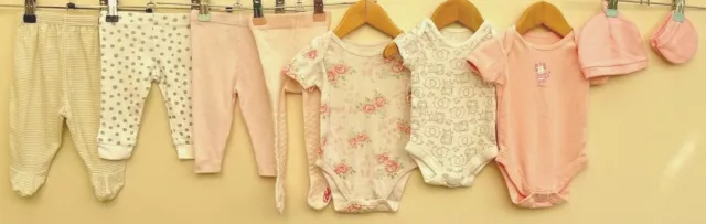 Baby Girls Bundle Of Clothing Age 0-3 Months Mothercare Disney Baker