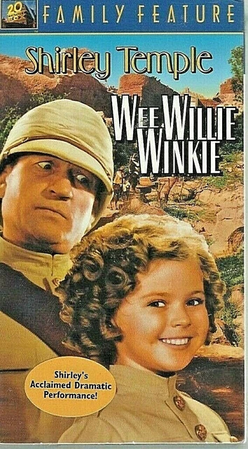 (VHS) WEE WILLIE WINKIE Shirley Temple - new and sealed