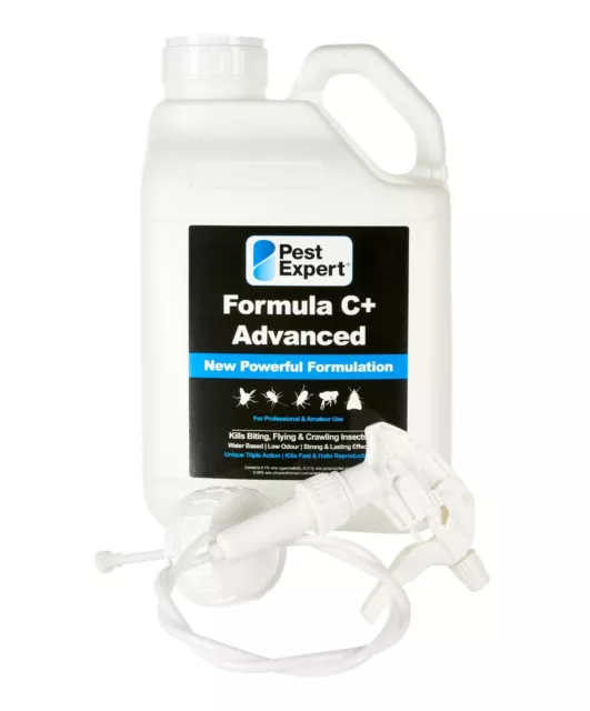 Pest Expert Carpet Moth Killer Spray 5L Max Strength -  with Free Trigger Hose