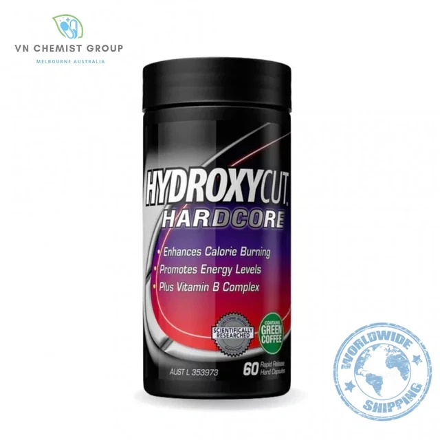 MuscleTech Hydroxycut Hardcore Fat Burner 60 Caps