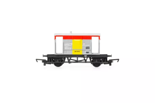 Hornby Br British Railways Standard Yellow Red Grey Brake Van Wagon 20T