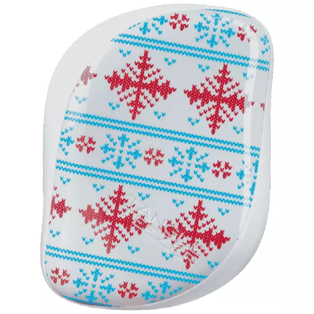 Brosse Cheveux Démêlant TANGLE TEEZER Compact Styler Winter Frost