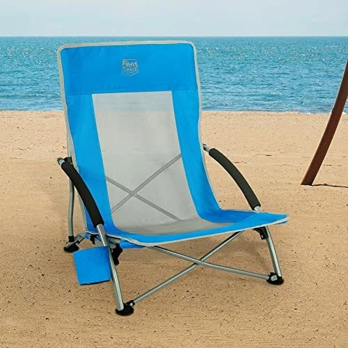 Siège portable pliable de pêche de camping extérieur avec sac de rangement---AIM - Sport