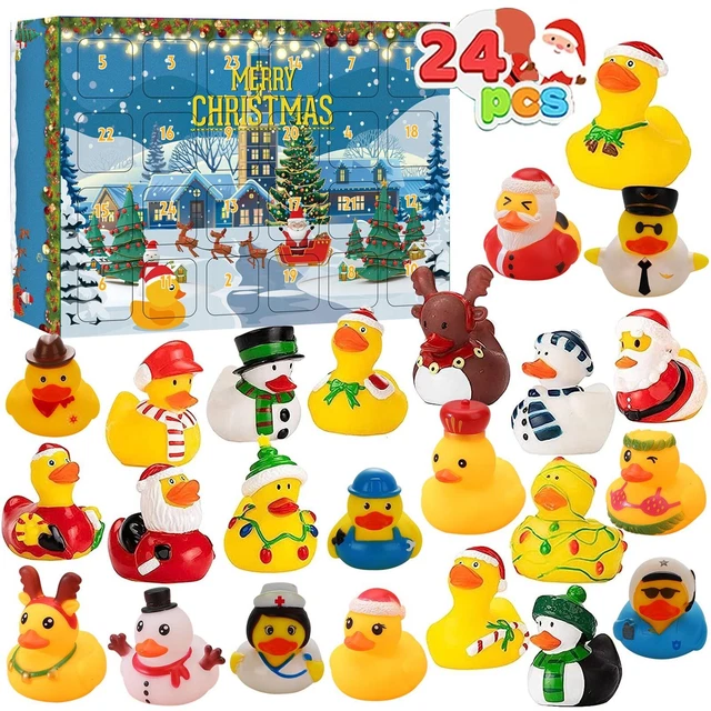 RUBBER DUCK ADVENT Calendar 24 Days Christmas Countdown Calendar