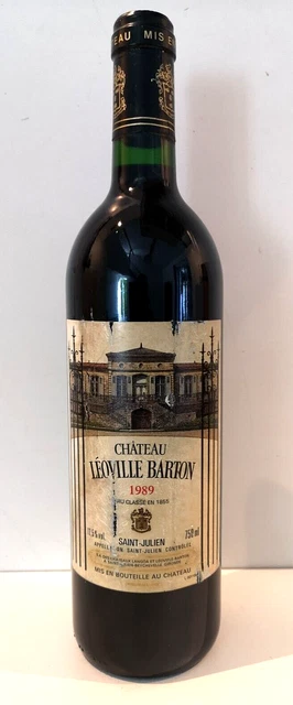 Saint Julien Château Léoville Barton 1989  Grand Cru Classé