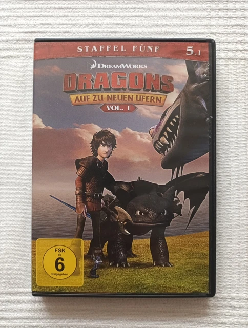 DRAGONS - AUF zu neuen Ufern, Staffel 5, Vol. 1, DVD, Gebraucht und gut