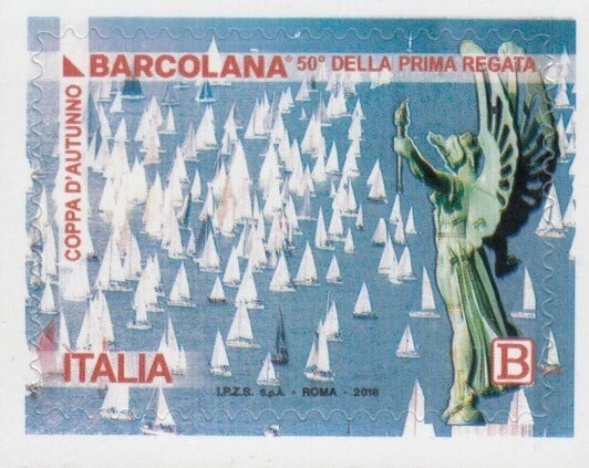ITALY 50th Anniversary of Barcolana Regatta, Gulf of Trieste MNH stamp