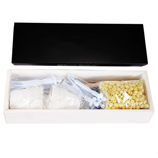Kit rimozione peli naso perline cera efficace nasale indolore per uomo donna-xp