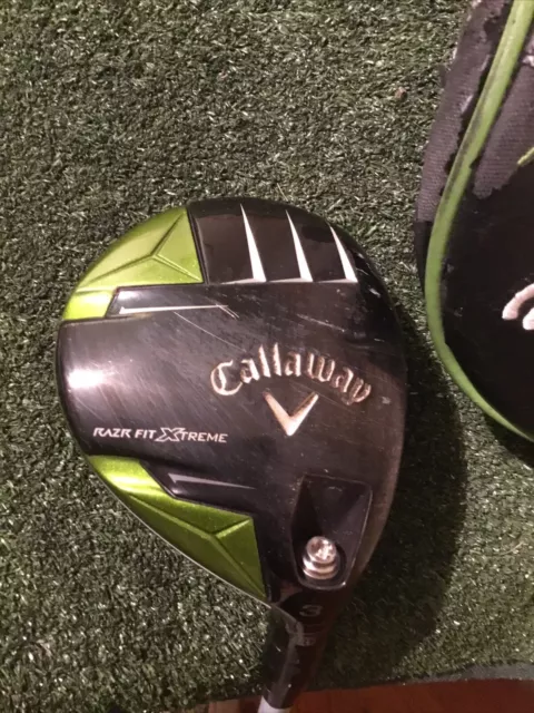 Callaway Razr Fit Xtreme 3 Wood Regular Aldila Trinity F75-R Graphite Shaft