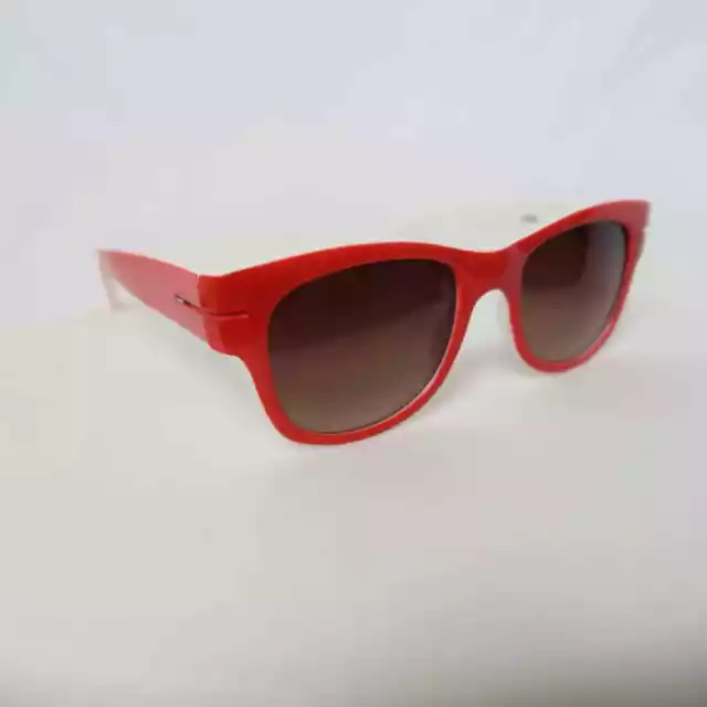 GAP red wayferer acrylic sunglasses