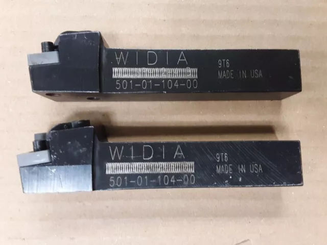 Pair of Widia Valenite MCLNR165C Lathe Tool Holders, with .750” x .766” Shanks 2