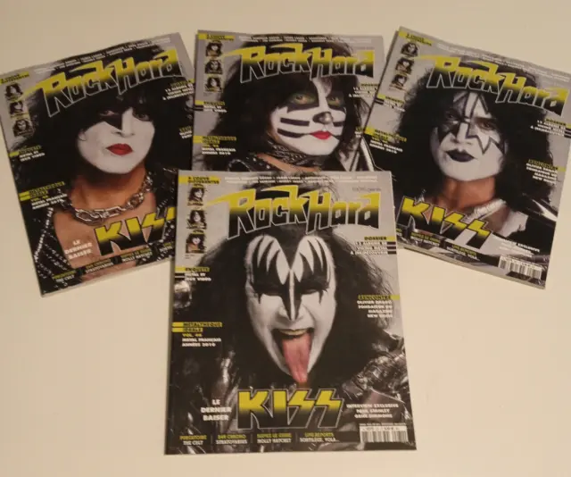 ROCK HARD FRANCE- KISS on Cover -Limited set to 2000 copies May 2022  RARE EUR 80,00 PicClick IT