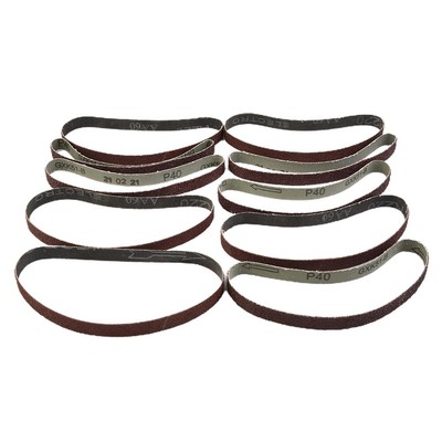 BSP 1/4 Bsp Air Doigt Ceinture Ponceuse Puissance Lime Détail Sablage 50 Ceintures 