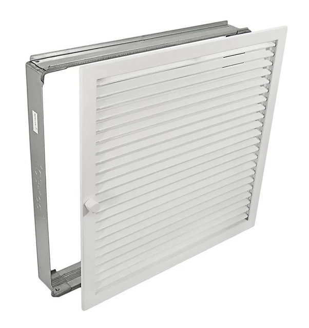 Warmluftgitter WG 4523 MESM Mit Edelstahl-Blende – 450x230 Mm – Für Heizung & Lüftung