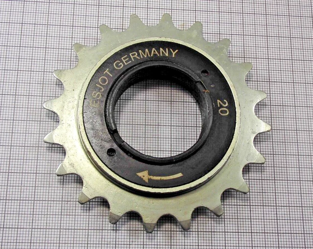 Roue Libre à Vitesse Unique En Acier – 16/18/20 Dents, 35 Mm, Marron, Pour Fixie Et Vélo Vintage