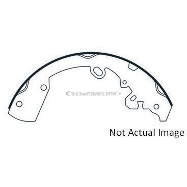 Centric Parts Brake Shoe Set 111.09220 CSW