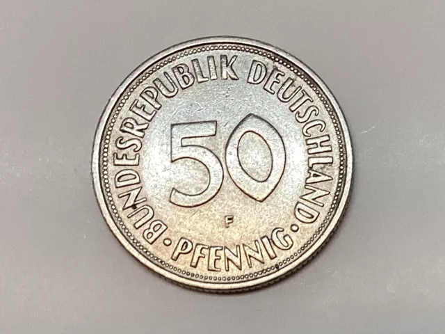 50 Pfennig 1950 F       Bundesrepublik Deutschland