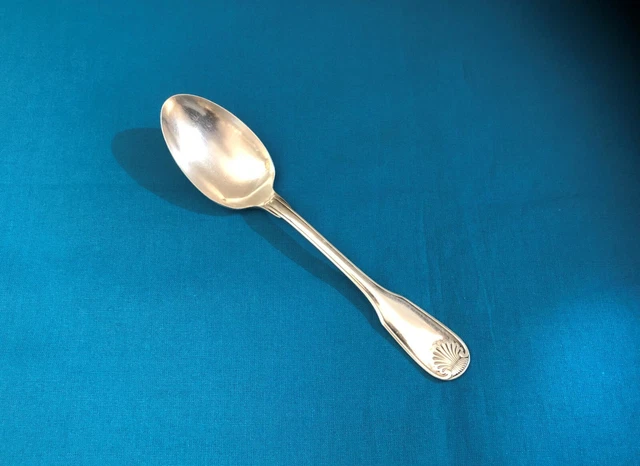 1 cuillère à entremet CHRISTOFLE modèle VENDOME COQUILLE métal argenté Couvert