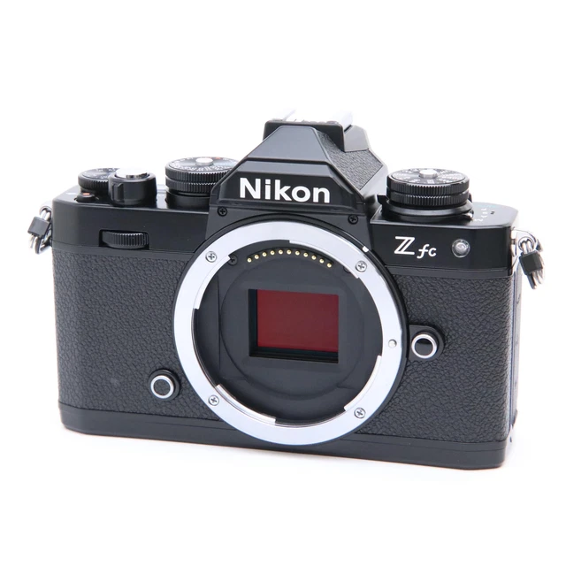 Nikon Z fc 20.9MP Mirrorless Digital Camera Body Black -Near Mint- #208