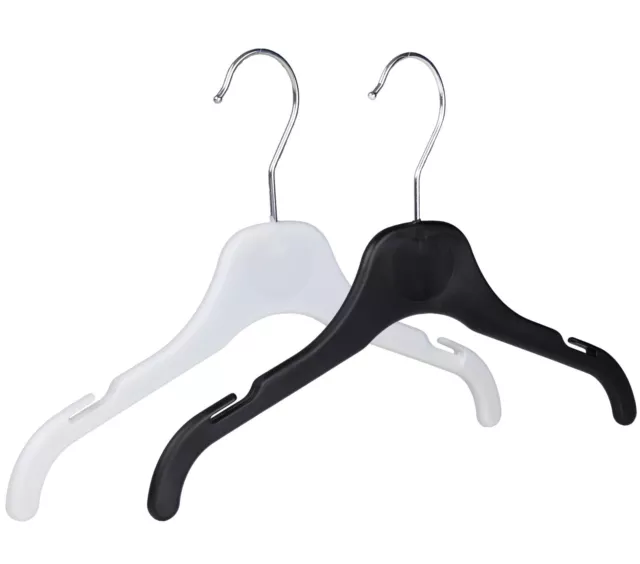 The Hanger Store™ Plastic Childrens, Kids Coat Hangers ideal for Tops, Shirts