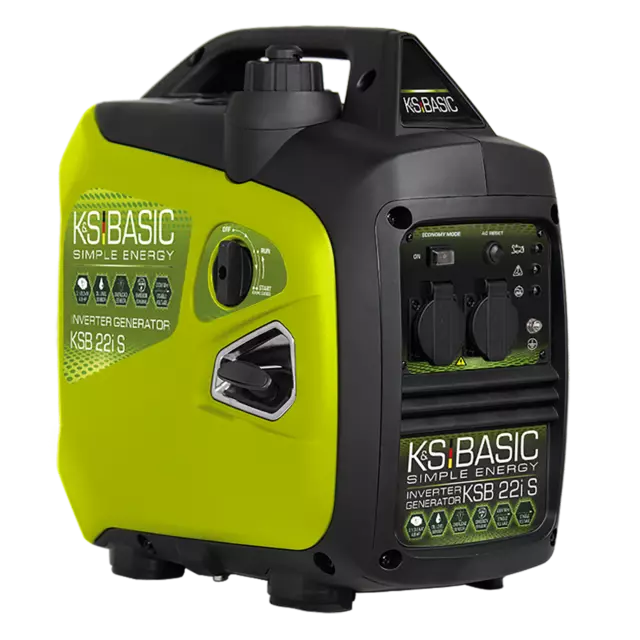 Gasolina K&S Basic 22iS inversor generador eléctrico generador grupo electrógeno de emergencia 2,0 kW