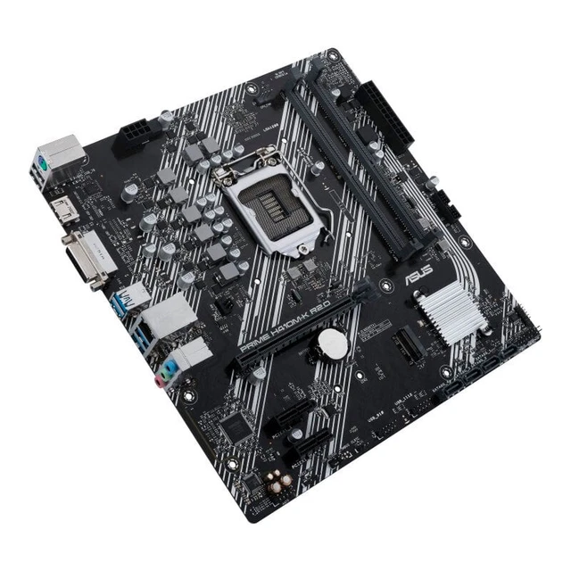 Placa Base ASUS Prime H410M-K R2.0 Usada *Falla tarjeta de sonido. Sin emb.orig*