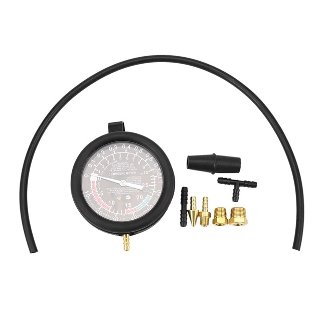 Multi Funktionaler Unterdruck Manometer für Auto Motoren für Dichtungs Syst J2Z9