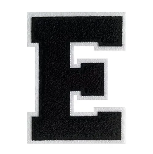 3 Inch Iron On Varsity Letter Patches, 6 Colors, Chenille, Full & 3 Letter  Sets