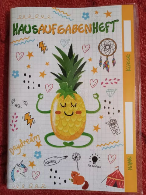 Hausaufgaben Heft Trötsch Ananas NEU