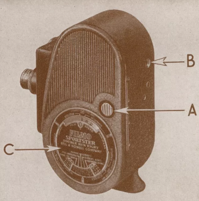 Película De Colección 8 Mm Manual, Campl Howell, 134-S, 135-T, Opti-Onics F1