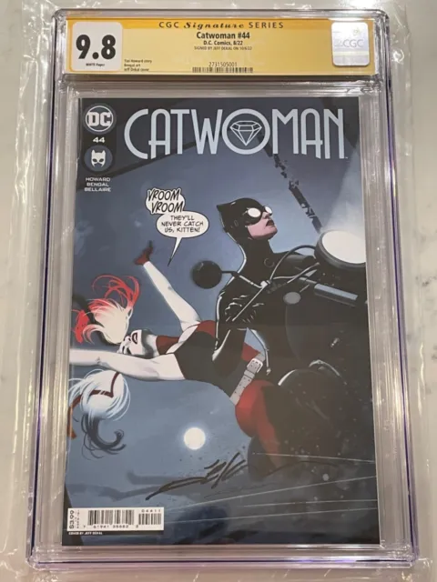 Catwoman #44 CGC 9.8 SS Signed by Jeff Dekal 1st Appearance Red Claw