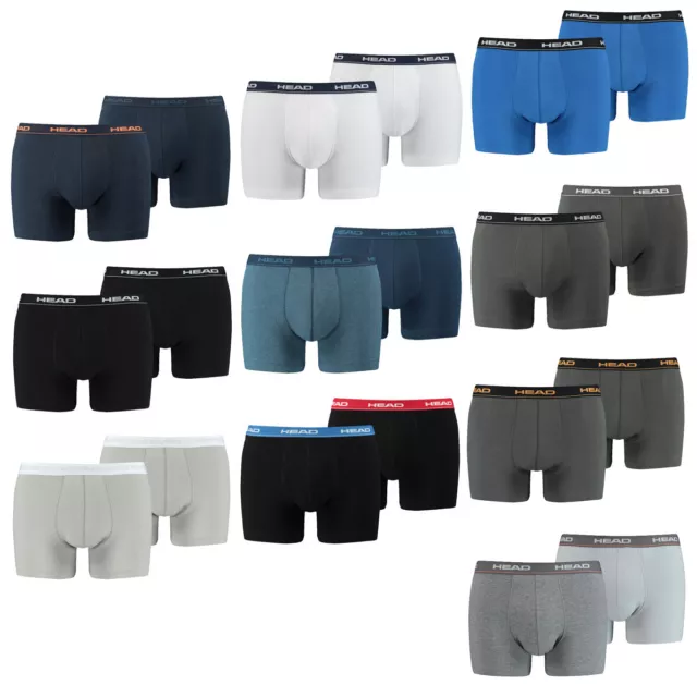 2 er Pack Head Herren Boxer Boxershorts Basic Pant Unterwäsche