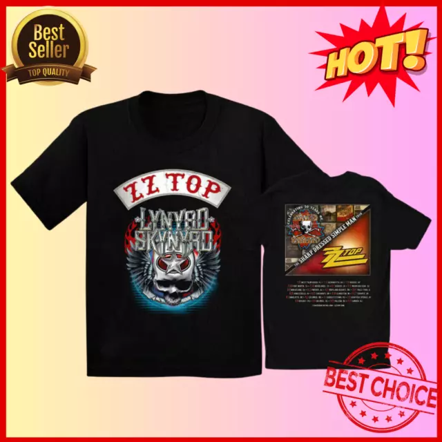 THE SHARP DRESSED Simple Man Tour Zz Top Lynyrd Skynyrd Signatures 2023 