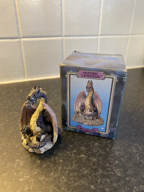 Gothic Legends by Salco 3D Dragon Small Ornament New Boxed