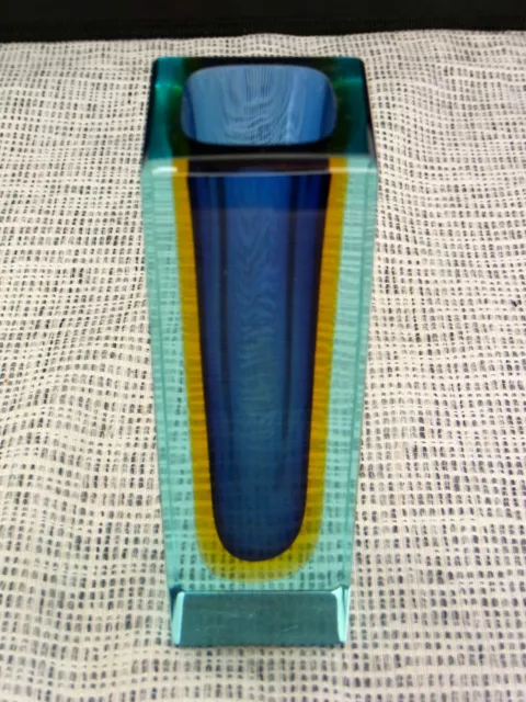 schöne kleine Murano-Glas-Vase ca.60er Jahre