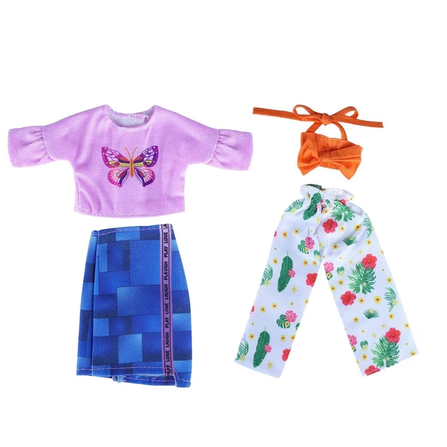 2 Pezzi Di Vestiti Per Bambole Di Moda Costumi Per Bambole Da 12 Pollici