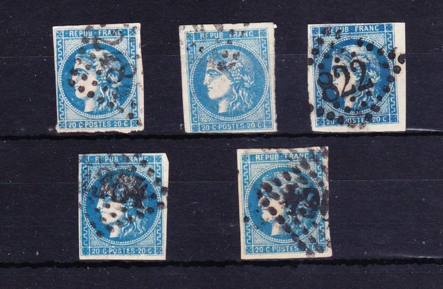 Timbre France Yvert 122 – 1900, Très Bon état, Valeur Catalogue 90€