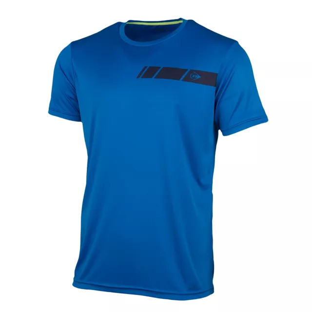 DUNLOP Club Line T-shirt ras du cou homme bleu taille M tennis squash badminton
