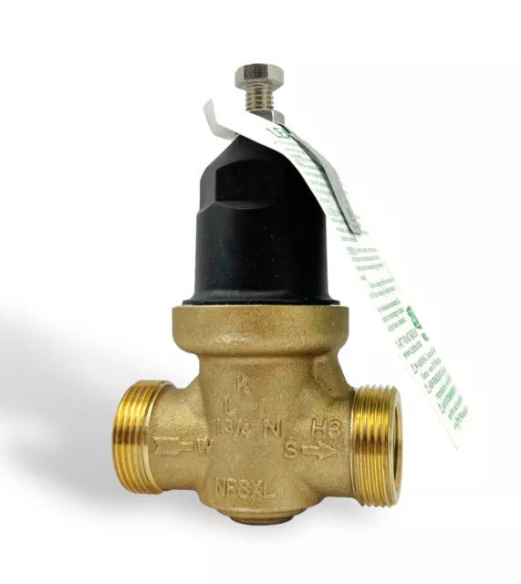 Zurn-Wilkins 34-70XLDU 3/4" x 3/4" Brass Water Pressure Reducing Valve - NEW