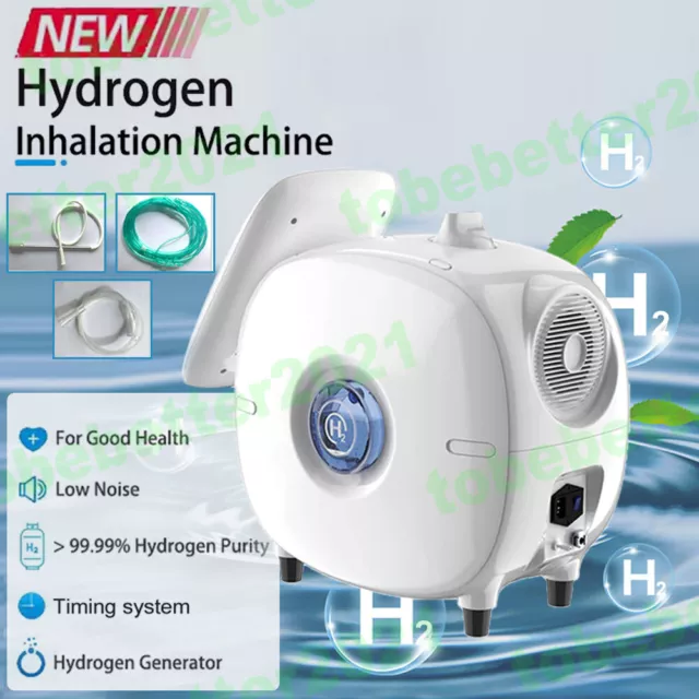 Oxygène&Hydrogène Générateur Inhalation Machine 900ml Water Ioniseur Purifier