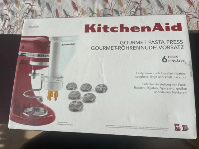 KitchenAid 5KSMPEXTA Röhrennudelvorsatz originalverpackt unbenutzt