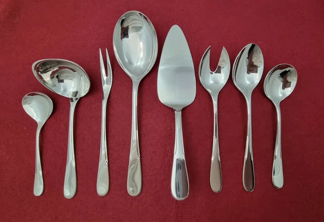 Wmf Bamberg Cromargan Vorleger 8 teiliges Servierbesteck u.a Salatbesteck