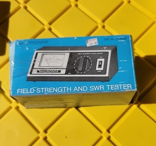 CABANE RADIO VINTAGE Micronta Field Strength & SWR modèle 21-525B CB