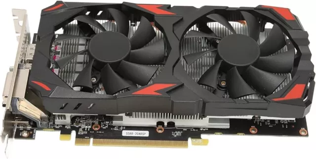 AMD Radeon RX 580 8GB GDDR5 Graphics Card (DUAL-RX580-O8G)